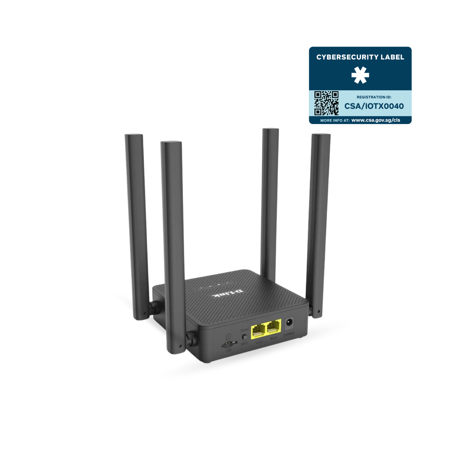 4G LTE N300 Mobile Router with LAN & WAN