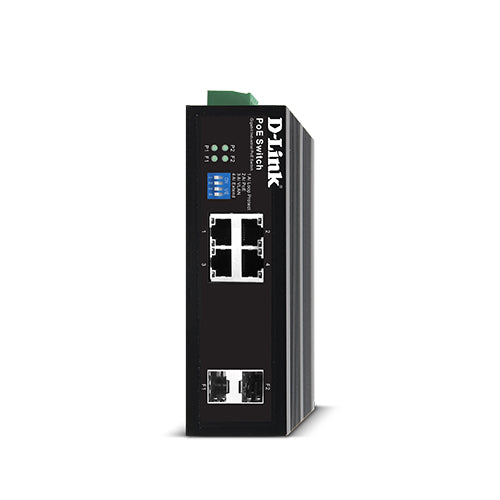 4-Port Gigabit 250m PoE Industrial Unmanaged Switch