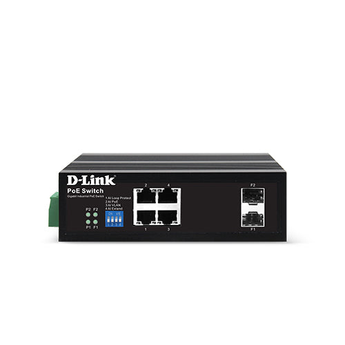 4-Port Gigabit 250m PoE Industrial Unmanaged Switch