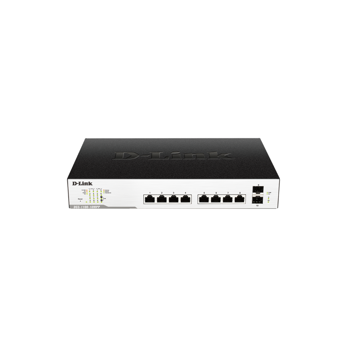 10-Port Gigabit PoE++ Smart Managed Switch | DGS-1100-10MPP