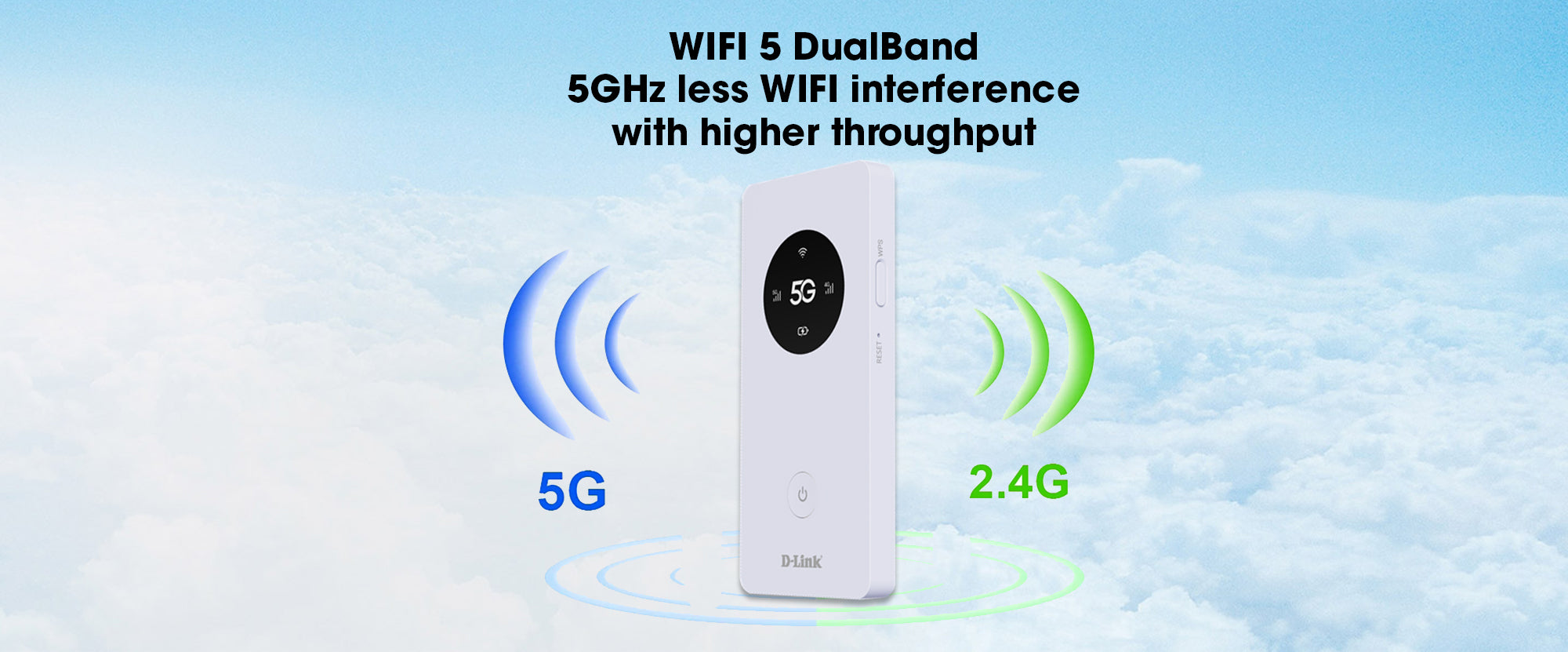 5G Mobile Wi-Fi 5 Hotspot