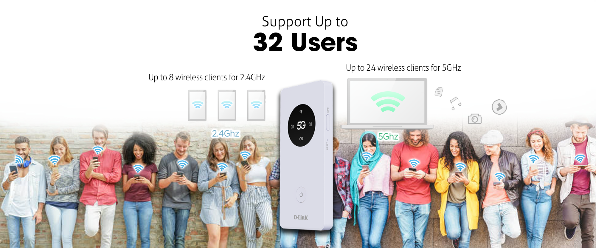 5G Mobile Wi-Fi Hotspot AC1200