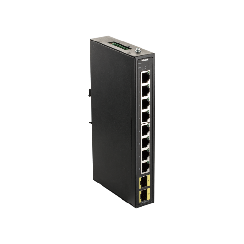 Industrial Gigabit Unmanaged Switch with 2 SFP slots