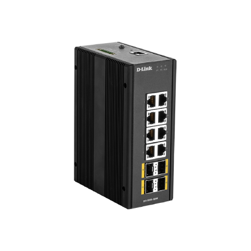 Industrial Gigabit Managed Switch with SFP slots