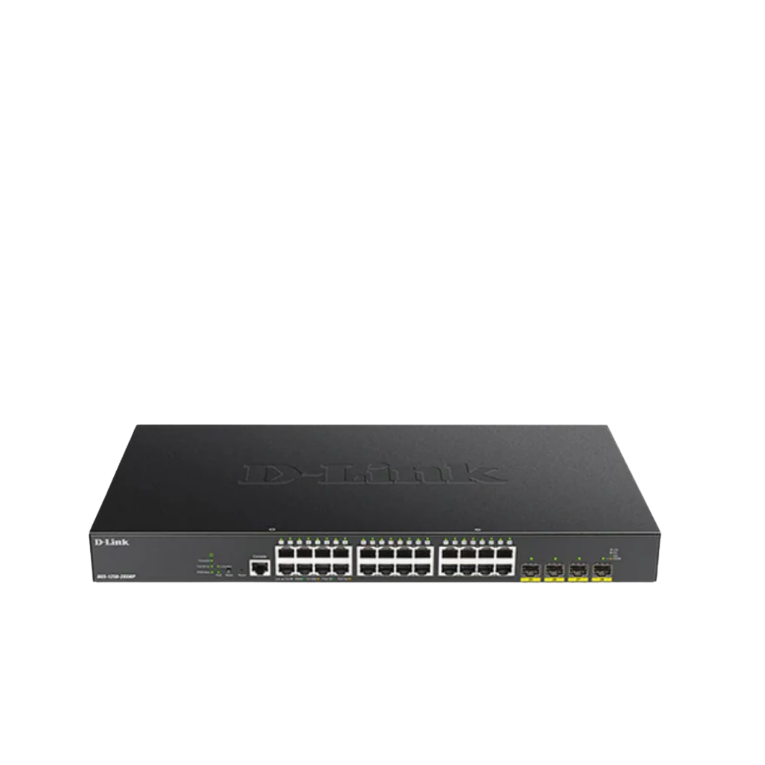 28-port Gigabit Smart Managed PoE (370W) Switch with 4-port 10G Uplinks