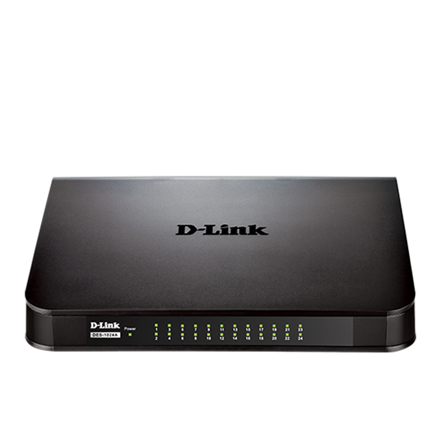 24-Port Fast Ethernet Desktop Switch In Plastic Casing | DES-1024A