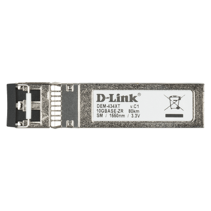 10GBase-ZR SFP+ Transceiver (Single-Mode 1550nm) (80km)