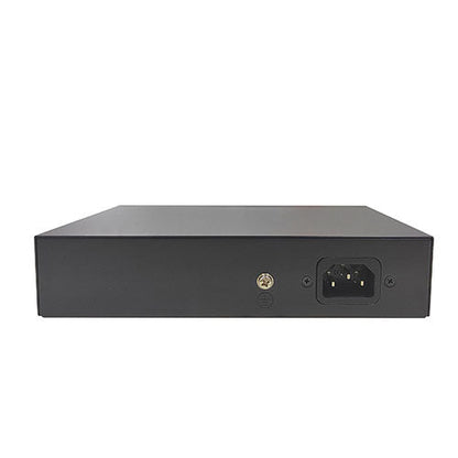 250M 6-port 10/100 switch with 4 PoE Ports and 2 Uplink Ports