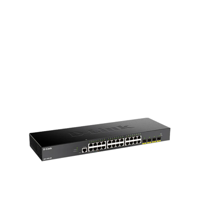 28-port Gigabit Smart Managed Switch with 4-port 10G Uplinks
