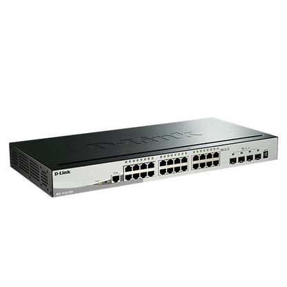 28-Port Gigabit Layer 3 Lite Stackable Smart Managed Switches with 10G Uplinks