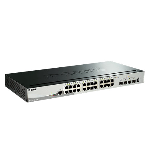 28-Port Gigabit Layer 3 Lite Stackable Smart Managed Switches with 10G Uplinks