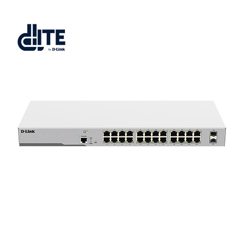 26-Port Layer 2 Gigabit Cloud Managed PoE Switch