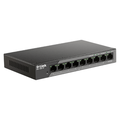 9-Port 10/100 PoE Unmanaged Surveillance Switch