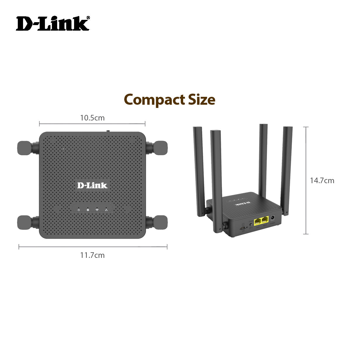 4G LTE N300 Mobile Router with LAN & WAN