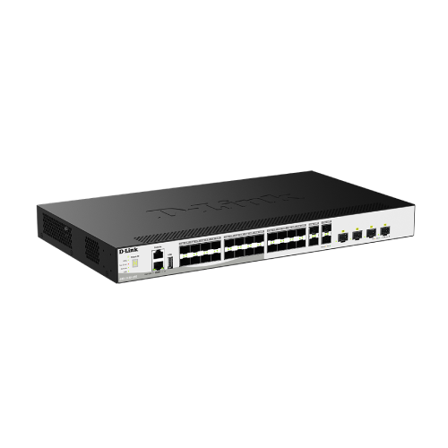 32-Port 10G Layer 3 Stackable Aggregation Managed Fiber Switch