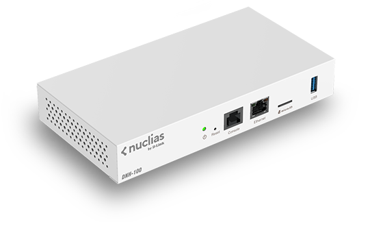 Efficient hardware, dedicated to Nuclias Connect.