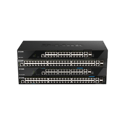 28-port Gigabit Layer 3 Stackable Smart Managed PoE (370W) Switch with 4-port 2.5G & 4-port 10G Uplinks