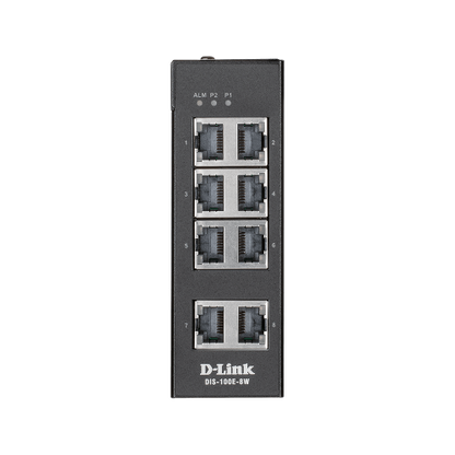 8-Port Gigabit Unmanaged Industrial Switch