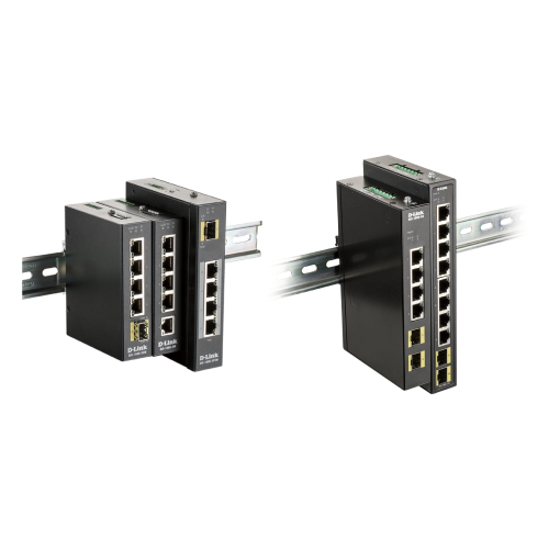 Industrial Gigabit Unmanaged Switch with 2 SFP slots