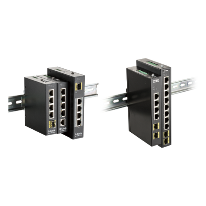 Industrial Gigabit Unmanaged Switch with 2 SFP slots