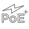 PoE+ Support